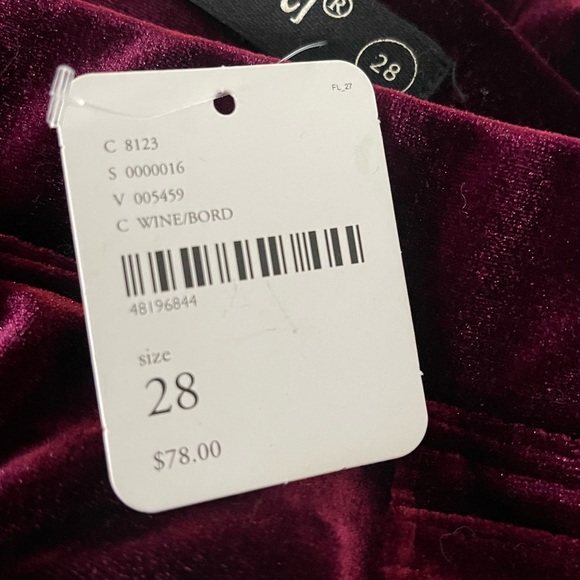 Free People Blank NYC Velvet Pull-On Flare Pants - Picture 8 of 8